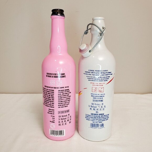 ROGUE Signature Imperial Pilsner & Voodoo Doughnut Bacon Maple Ale EMPTY Bottles - Picture 14 of 16